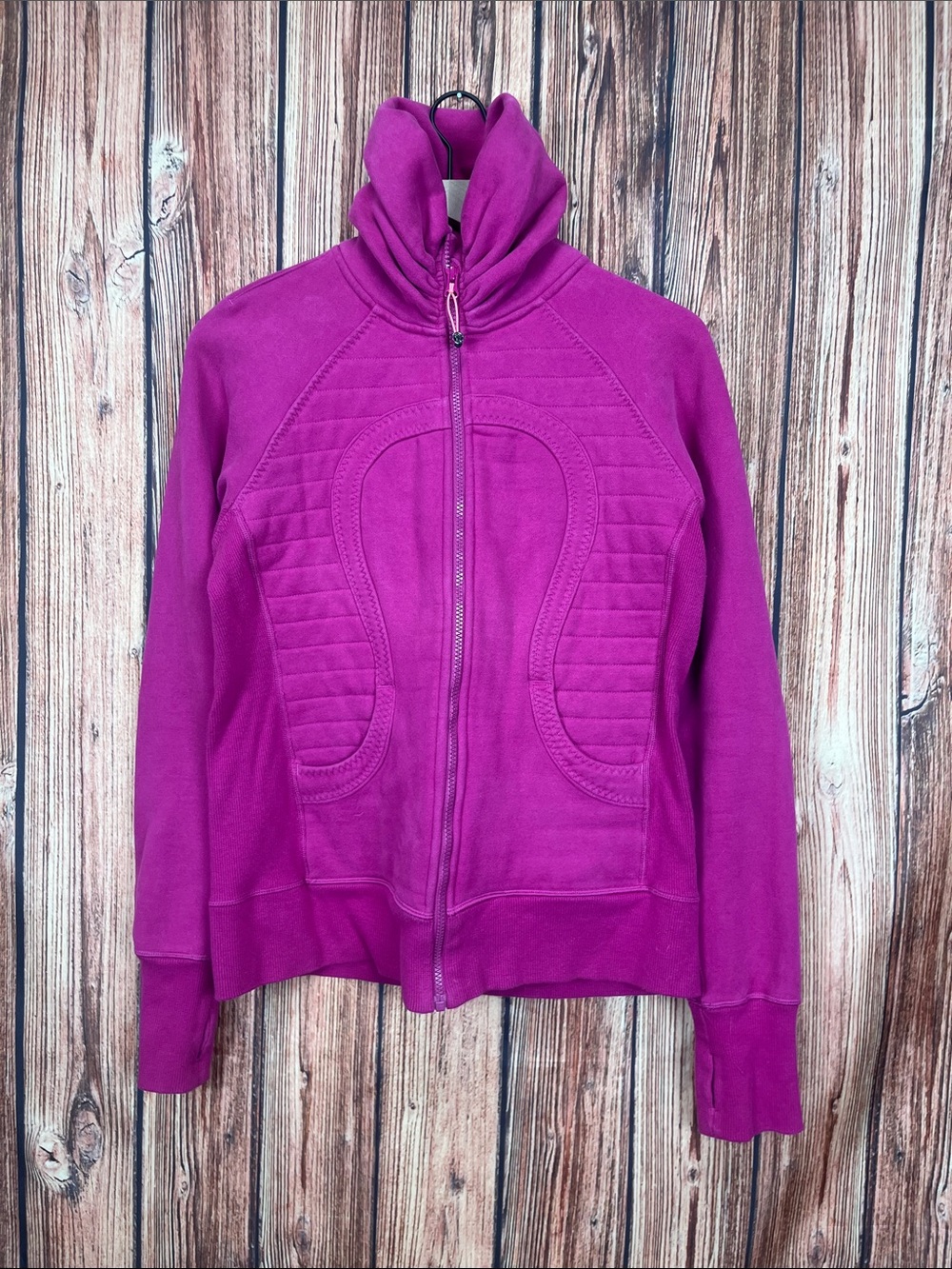Lululemon Calm & Cozy Jacket in Fuchsia Color
